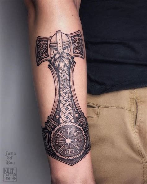 Details more than 91 simple thor's hammer tattoo - in.cdgdbentre