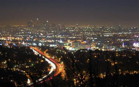 Los Angeles at Night | Full HD Desktop Wallpapers 1080p