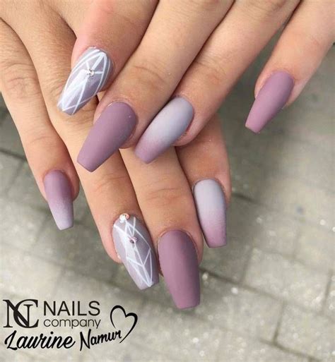 Матовый маникюр 2020-2021: фото, идеи, новинки | Schattige nagels ...