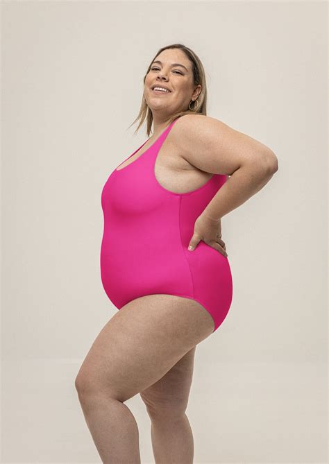 Neon Pink One Piece Swimsuit: Hot Pink Summer Bathing Suit for Women