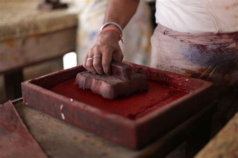Studio Bagru in India | Printing process, Bagru print, Prints