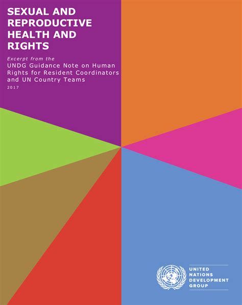 Unsdg | Sexual and Reproductive Health and Rights