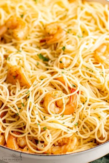 Garlic Butter Shrimp Scampi Pasta