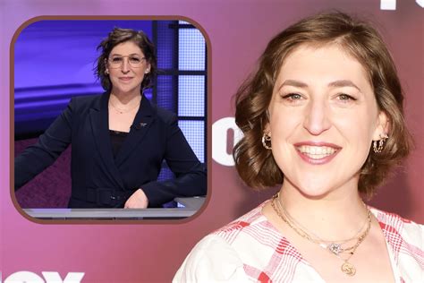 Mayim Bialik Gets the Same Text From Her Mom Every 'Jeopardy!' Episode