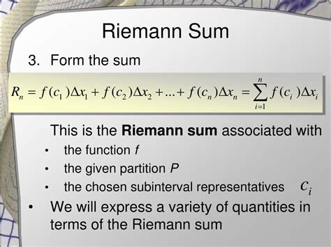 riemann sums   definite integral powerpoint    id