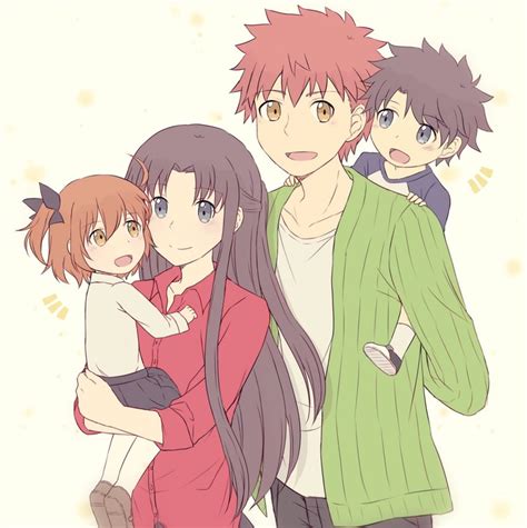 Rin Tohsaka And Shirou Emiya A Look At Their Family Life