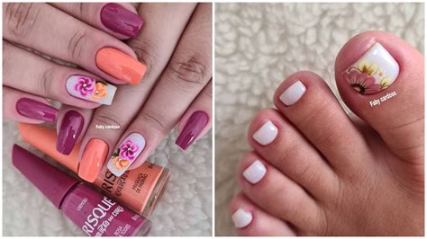 Unhas Pes E Maos Decoradas - Unhas Decoradas Mãos e Pés... - Unhas Decoradas Mãos e Pés