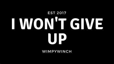 I WON'T GIVE UP | COVER - YouTube