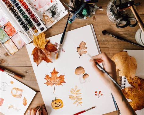Aquarell Malideen: 10 einfache Motive für Anfänger