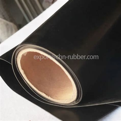 Neoprene Rubber Sheet Roll Black Commerce 1.7g/Cm³ - High Quality Rubber