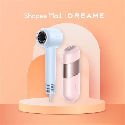 Shopee x Dreame 5.5 Brand Box - Dreame Hair Gleam Hair Dryer & IPL Hair ...