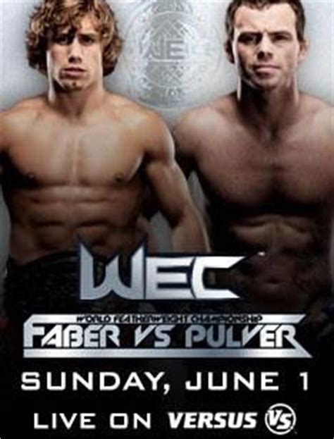 Urijah Faber vs. Jens Pulver WEC fight confirmed for June 1 - MMAmania.com