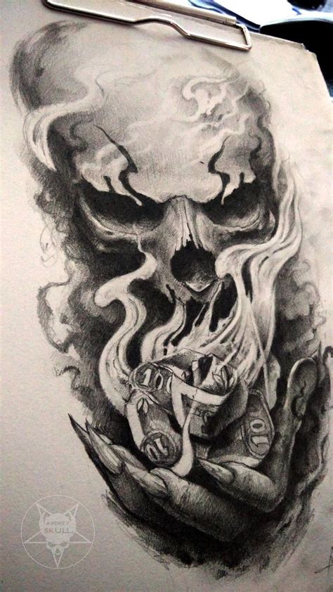 burning rose | Dark art tattoo, Skulls drawing, Skull tattoo design