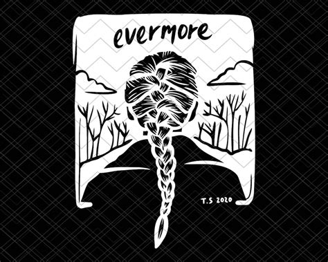 Evermore Folklore Taylor Swift Inspired Svg Crewneck DIY T.S | Etsy
