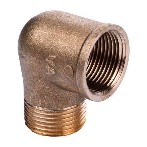 ᐉ Уголок латунный 3/4″ внутренняя х 3/4″ наружная А0120-1А (000010743 ...