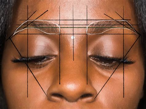 eyebrow mapping  shape  eyebrows kema henley