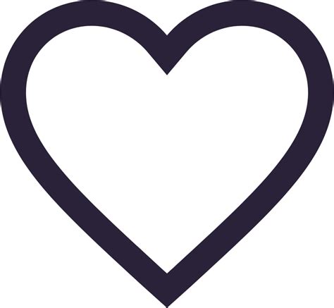 "heart empty" Icon - Download for free – Iconduck