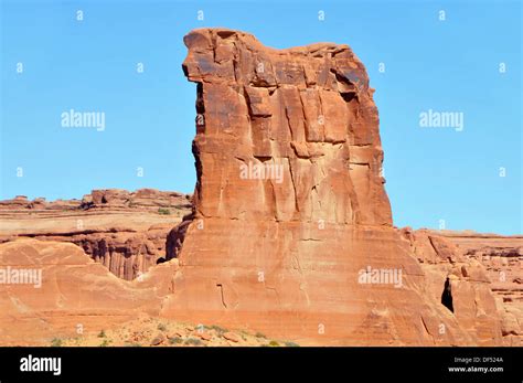 Sheep Rock Arches National Park Moab Utah Stock Photo - Alamy