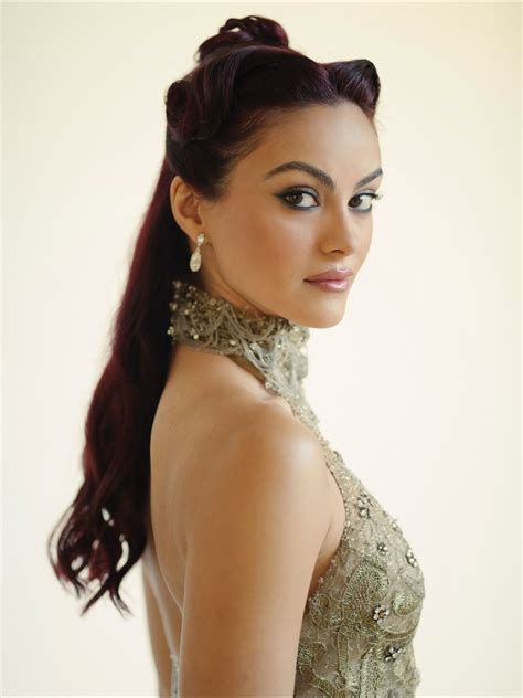 Camila Mendes in Ralph Lauren Beaded Lace at Vogue World Photoshoot