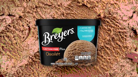 Breyers new lactose-free chocolate ice cream harms no cows
