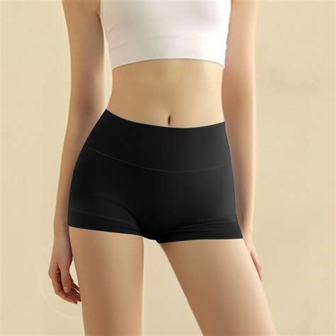 Hauaitttt Women Boyshorts Underwear Briefs High Waisted Underwear Men