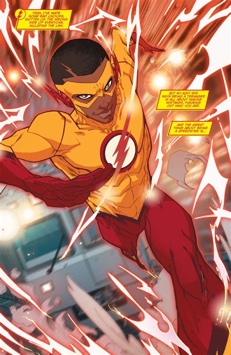 KID FLASH Steps Out Of the Pack in TEEN TITANS: REBIRTH #1 Preview ...