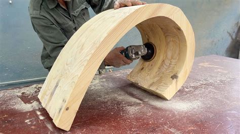 great clever woodworking  wooden strips  table