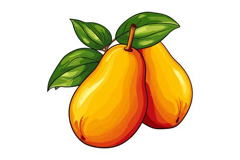 Mango Clipart Graphic by Illustrately · Creative Fabrica