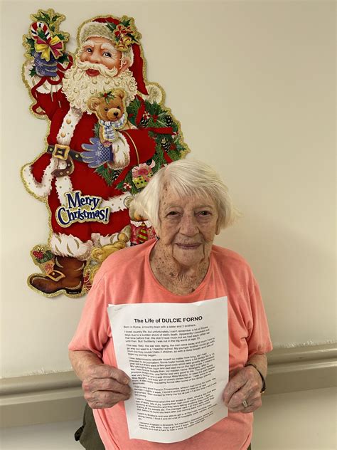 Resident story: The irrepressible Dulcie Forno - TriCare