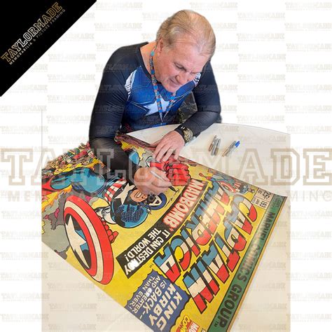 Reb Brown - "Captain America (1979)" Signed & Framed Movie Poster