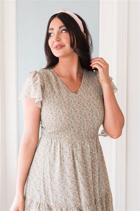 The Rylin Modest Dress