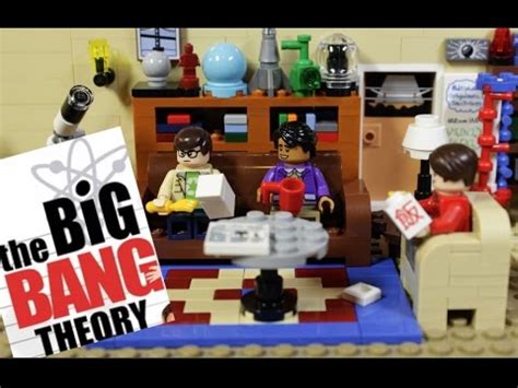 LEGO® IDEAS 21302 Теория большого взрыва / LEGO BIG BANG THEORY - YouTube
