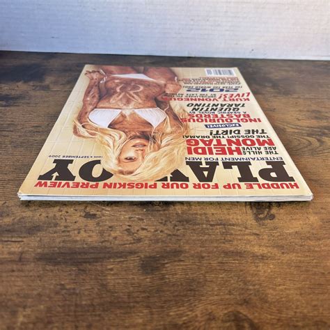 Playboy Magazine September 2009 Heidi Montag Cover Kimberly Phillips