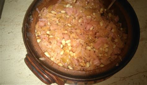 Кисело зеле с боб - Моята Рецепта
