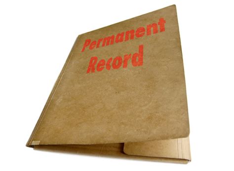 permanent record  file  serendipity seeking