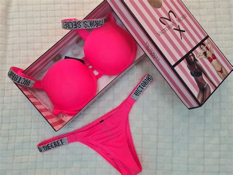 Купальник Victoria Secret`s, стразы, розовый, XL - купить интимные ...