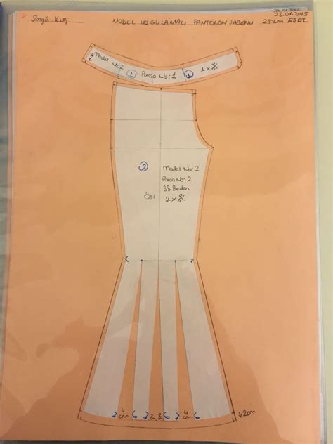Modelli pantolon (ön) şablonu | Easy dress sewing patterns, T shirt ...