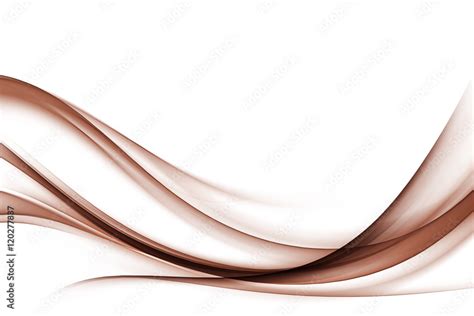 ilustracja stock brown wave design awesome abstract background adobe
