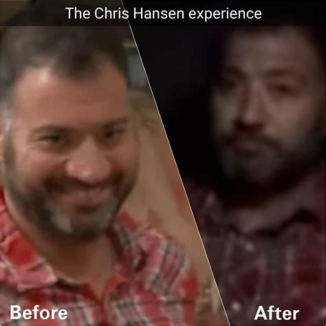 Chris Hansen therapy sessions be like : r/FansHansenvsPredator