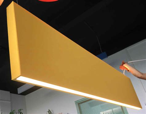 Acoustic Linear Pendant Lighting Fixtures LL0189H1UDS acoustic