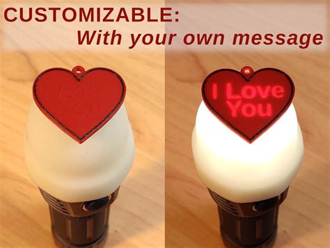 Secret Message Heart - Customizable by R2-Prin2 | Download free STL
