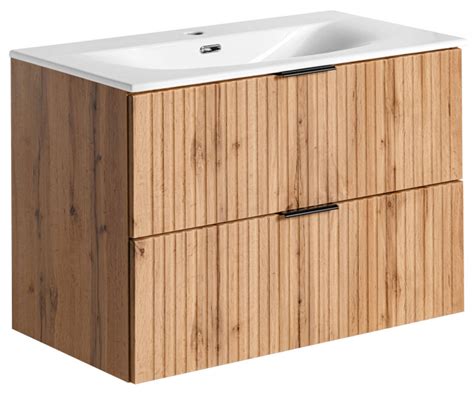 Szafka 80 cm ADEL OAK z umywalką SKY80 126439 – sklep BRW