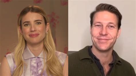 interview emma roberts luke bracey  heartfelt comedy