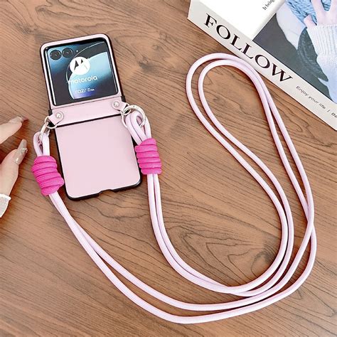 For Motorola Razr 40 Ultra Morandi Leather Texture Phone Case With