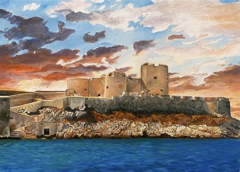 Château d'If (inspired by - The Count of Monte Cristo), my girlfriend ...