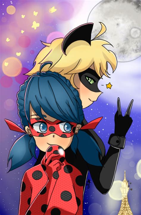 Miraculous Ladybug and Chat Noir Fanart by Dariasirene on DeviantArt