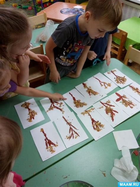 Конспект занятия по художественному творчеству с детьми 4–5 лет ...