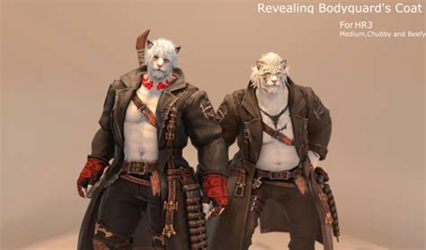 Revealing Bodyguard's Coat For HR3 (DT) - Herawig's Ko-fi Shop