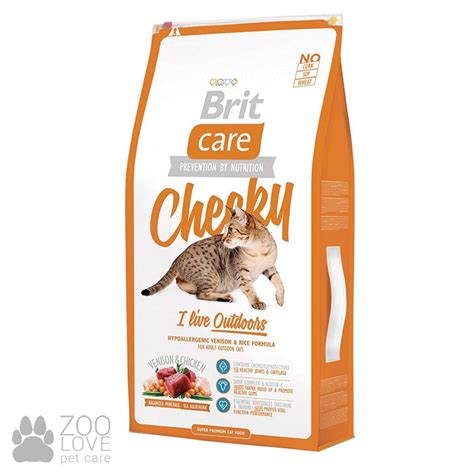 Купить корм Brit Care Cheeky I am Living Outdoor, для кошек, живущих на ...