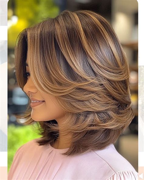Corte Em Camadas Com Franja Lateral - Cabelo Liso Longo Em Camadas Com Franja Lateral Cortes De Cabelo Que